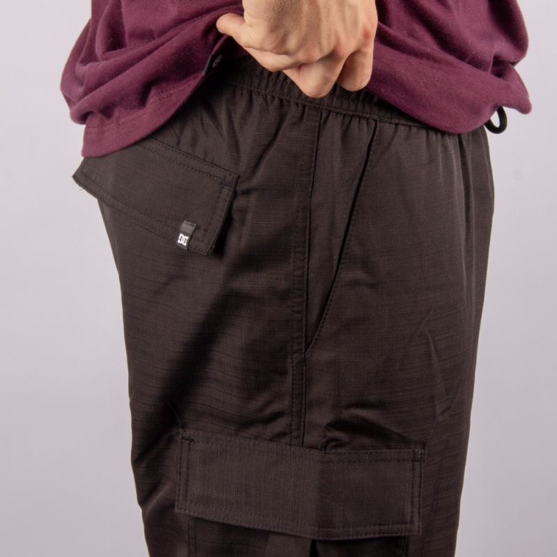 Calça Dc Shoes Zipop Cargo Oversized Preto